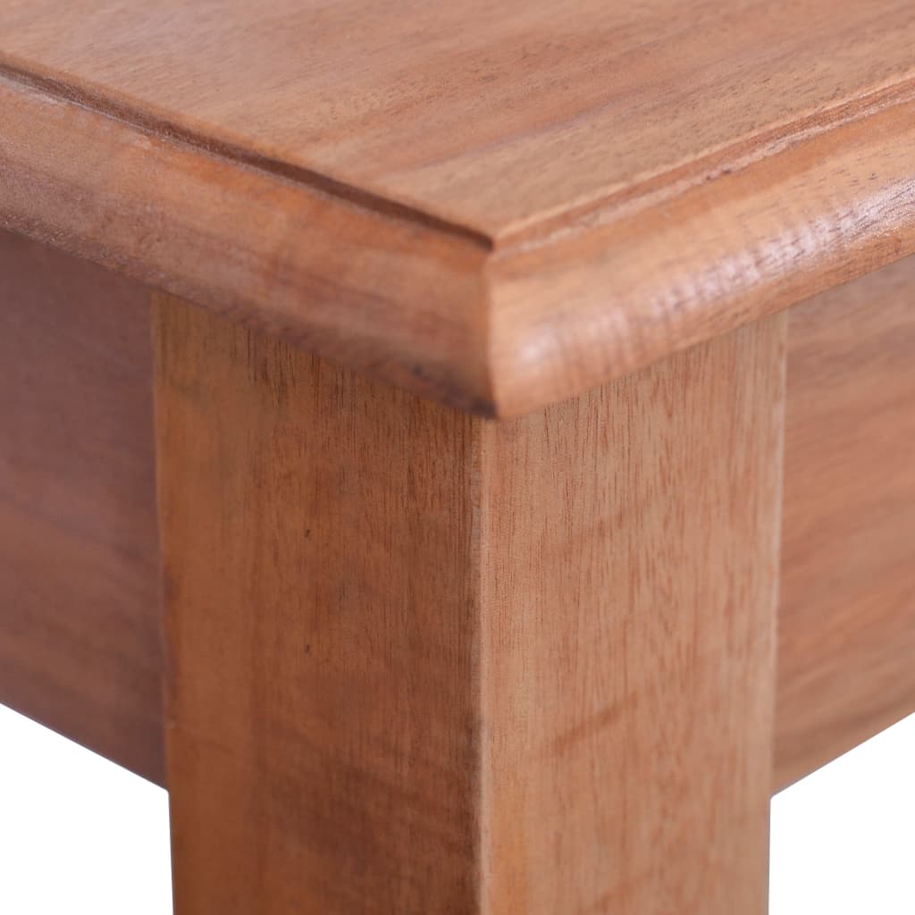 vidaXL Console Table 47.2" Solid Mahogany Wood-4