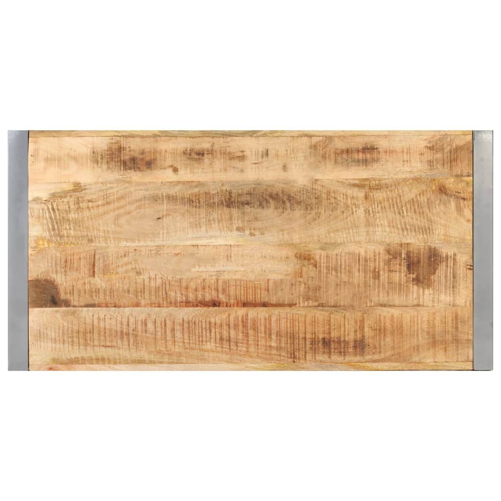vidaXL Coffee Table 47.2"x23.6"x15.7" Rough Mango Wood-1