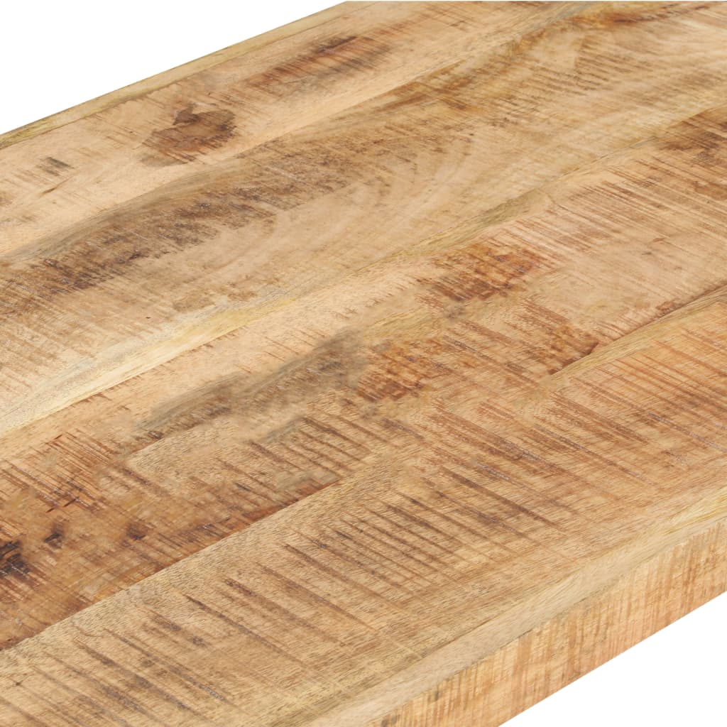 vidaXL Coffee Table 47.2"x23.6"x15.7" Rough Mango Wood-3