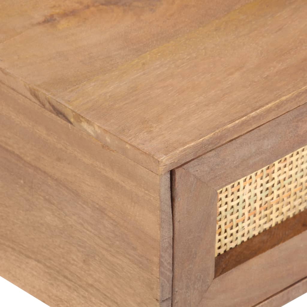 vidaXL Coffee Table 39.4"x23.6"x15.7" Solid Mango Wood-4