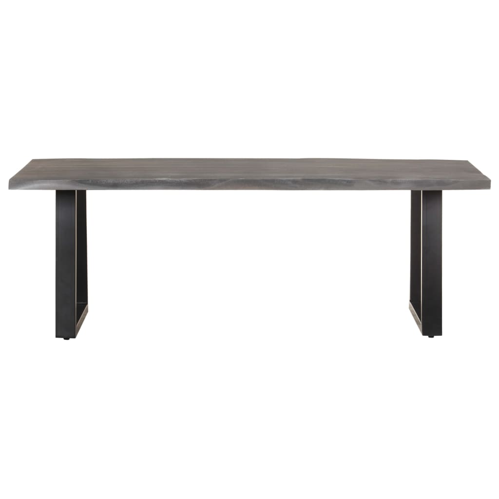 vidaXL Coffee Table with Live Edges Living Room Furniture Solid Wood Acacia-1