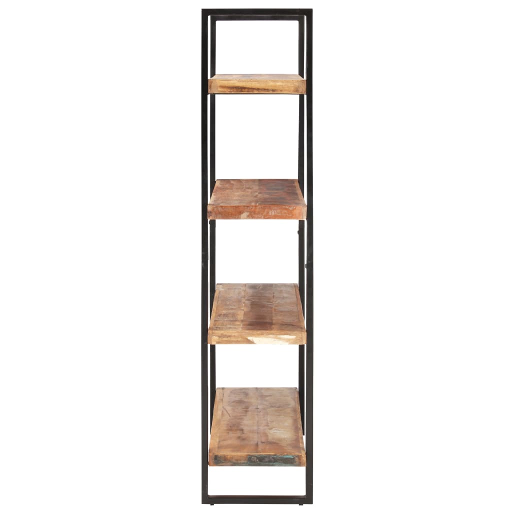 vidaXL 4-Tier Bookcase 63"x15.7"x70.9" Solid Reclaimed Wood-1