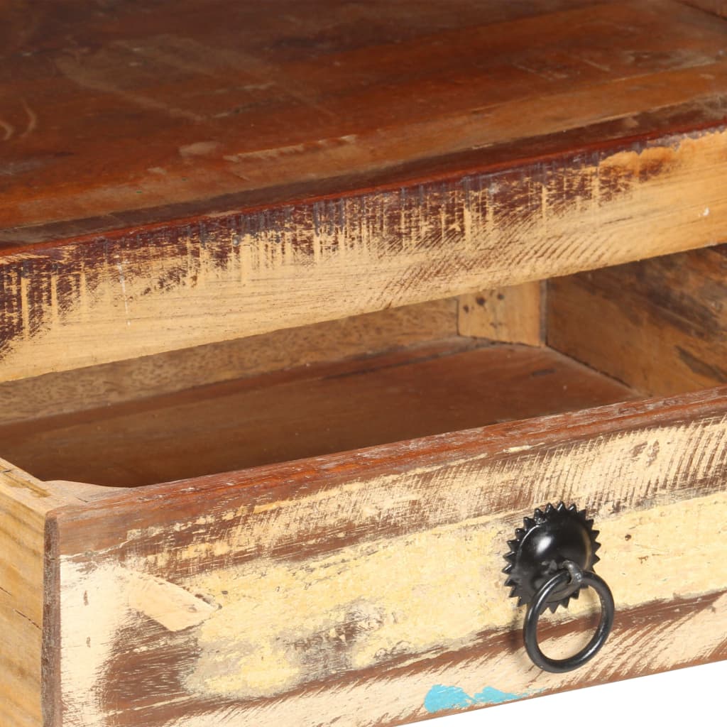 vidaXL Sideboard 47.2"x11.8"x29.5" Solid Reclaimed Wood-2