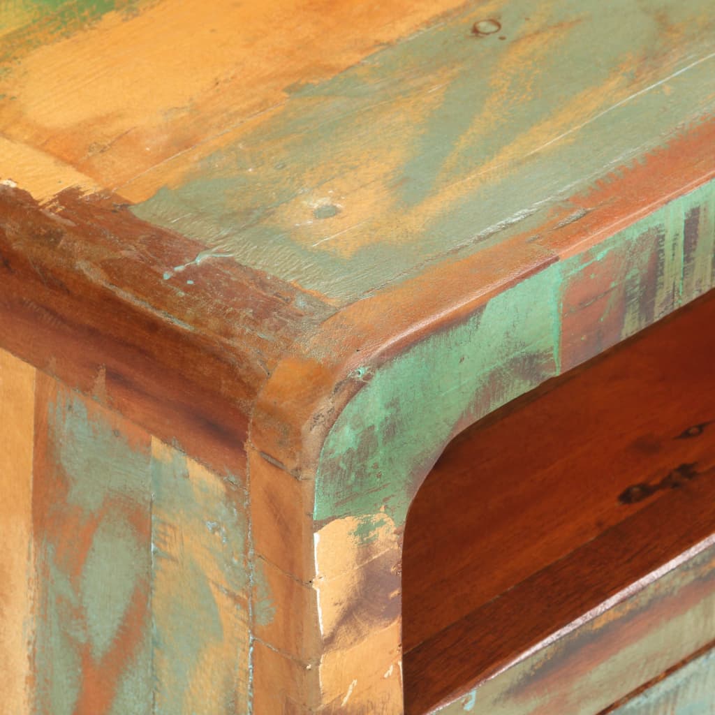 vidaXL TV Stand 46.1"x11.8"x16.1" Solid Reclaimed Wood-2