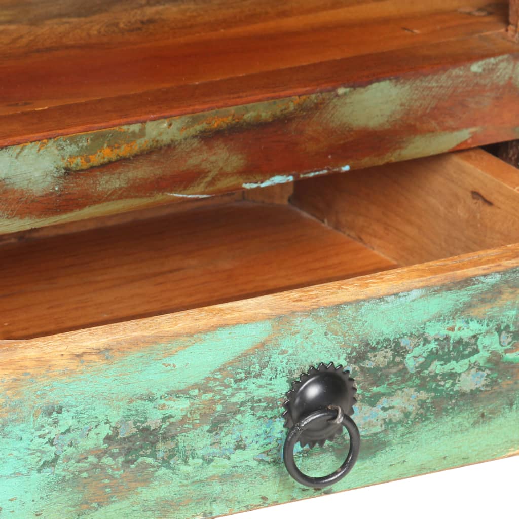 vidaXL TV Stand 46.1"x11.8"x16.1" Solid Reclaimed Wood-4
