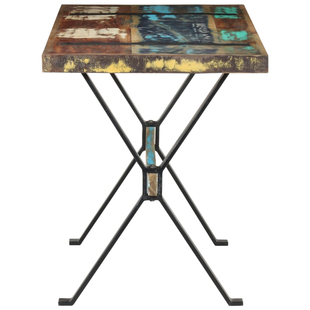 vidaXL Dining Table 47.2"x23.6"x29.9" Solid Reclaimed Wood-1