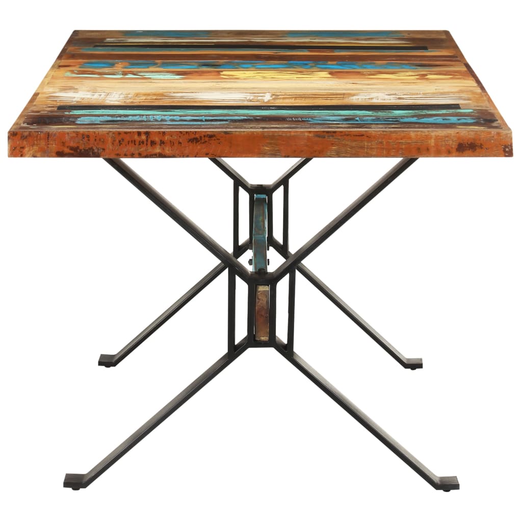 vidaXL Dining Table 70.9"x35.4"x29.9" Solid Reclaimed Wood-1