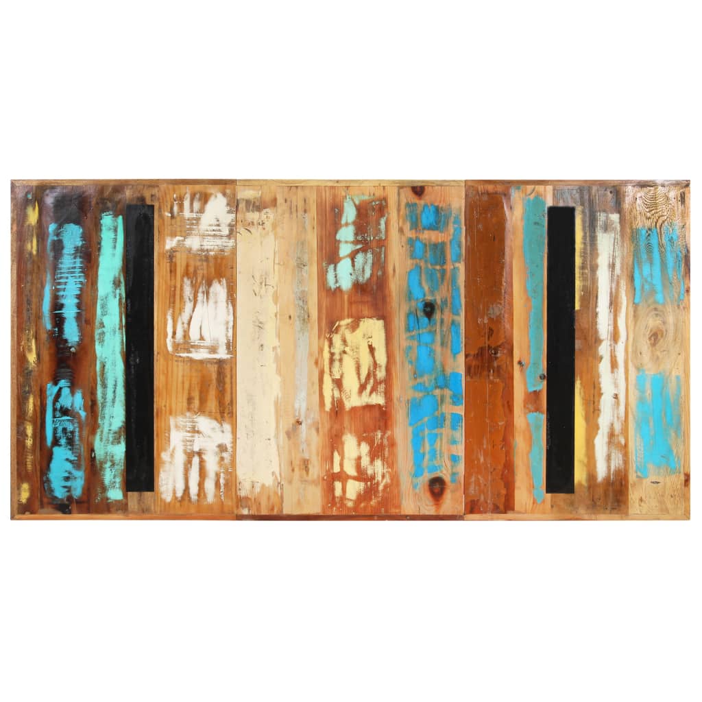 vidaXL Dining Table 70.9"x35.4"x29.9" Solid Reclaimed Wood-2