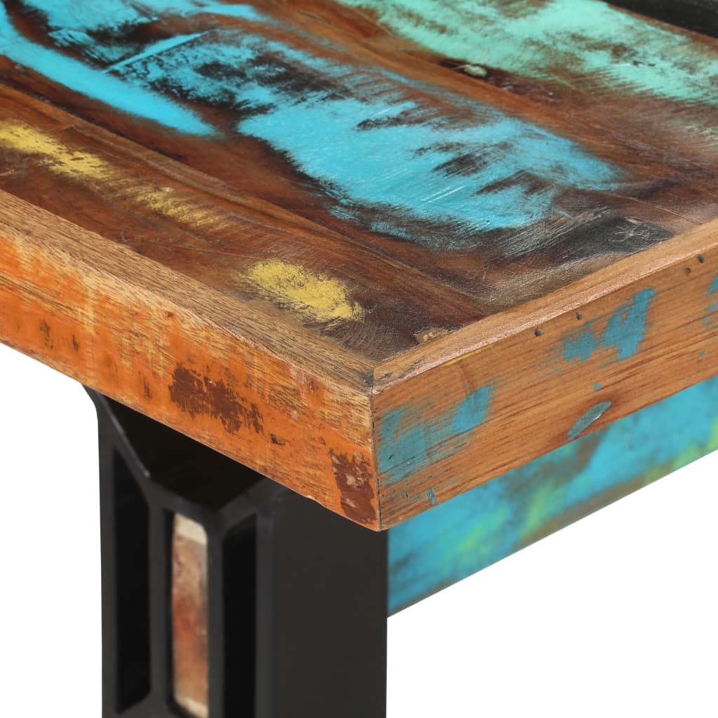 vidaXL Dining Table 70.9"x35.4"x29.9" Solid Reclaimed Wood-3