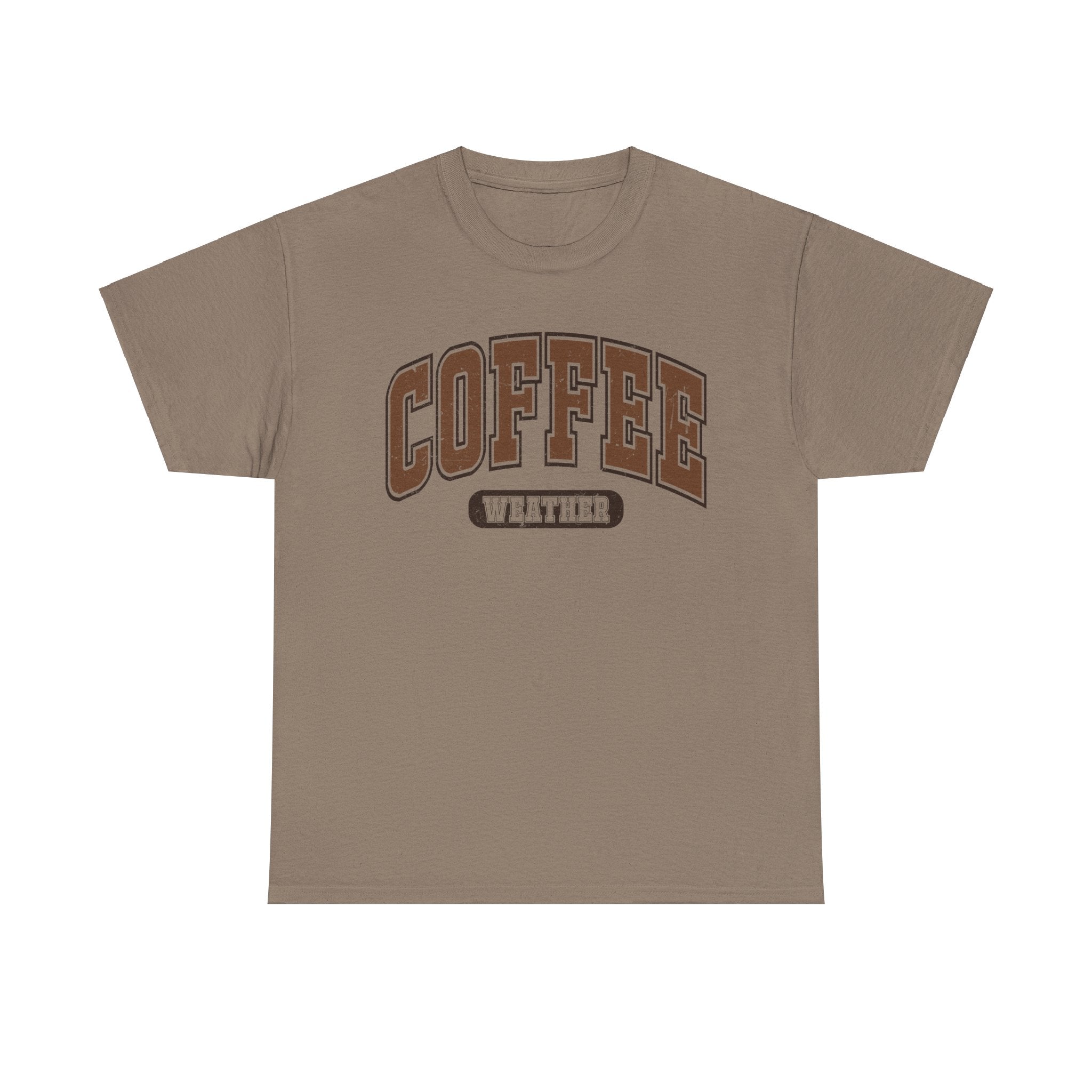 Coffee T-Shirt, Coffee Weather Tee, Shirt for Coffee Lovers