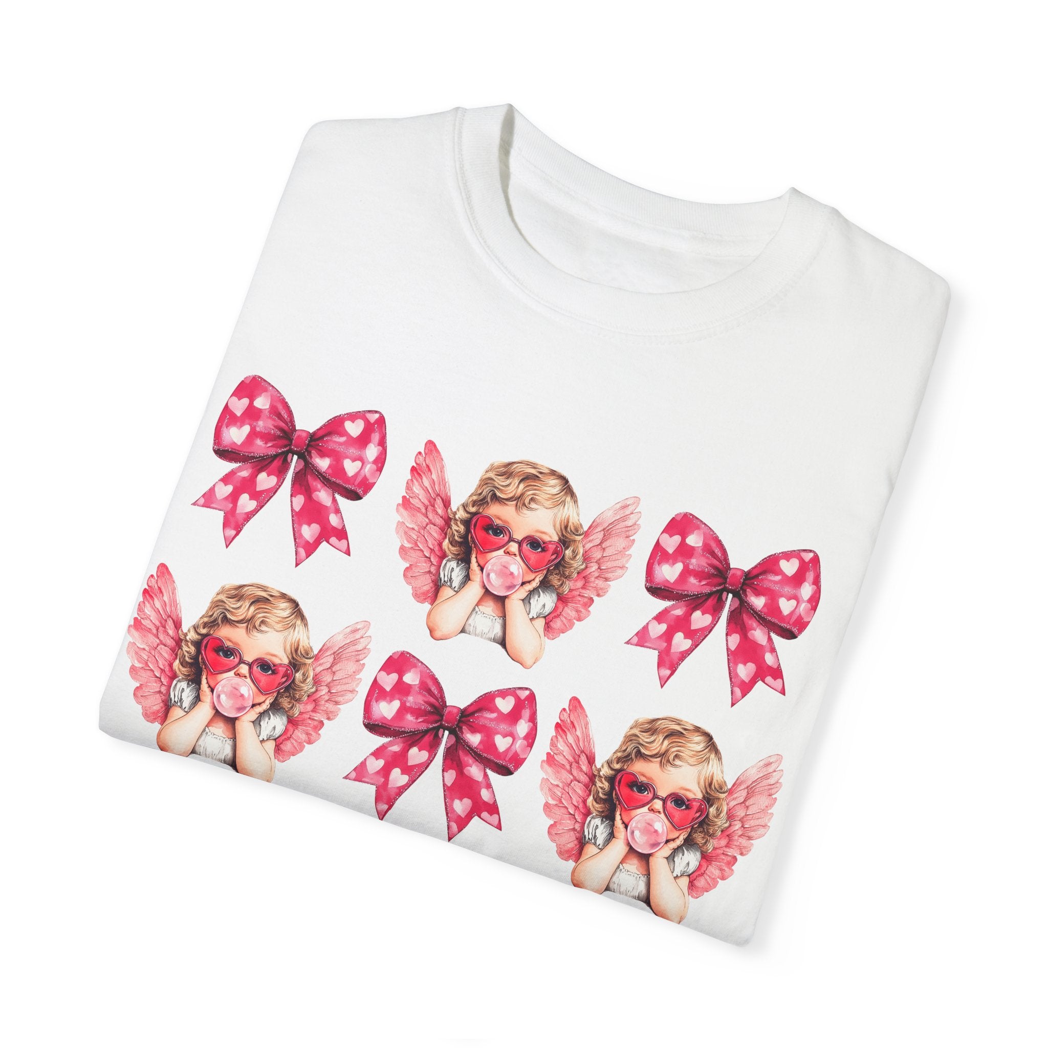 Cupid Coquette Bow T-Shirt, Valentine&