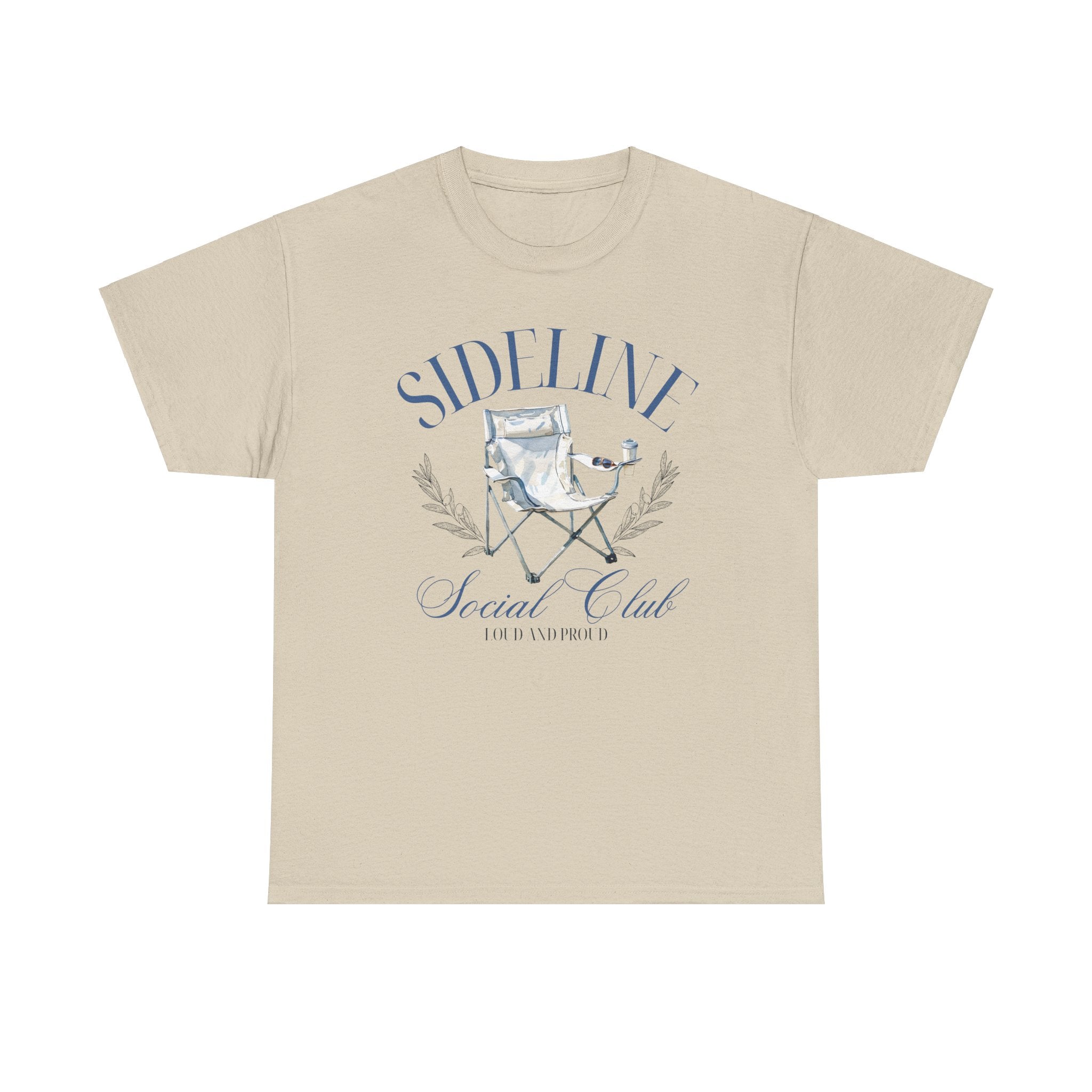 Sideline Social Club T-shirt, Sports Tee for Moms