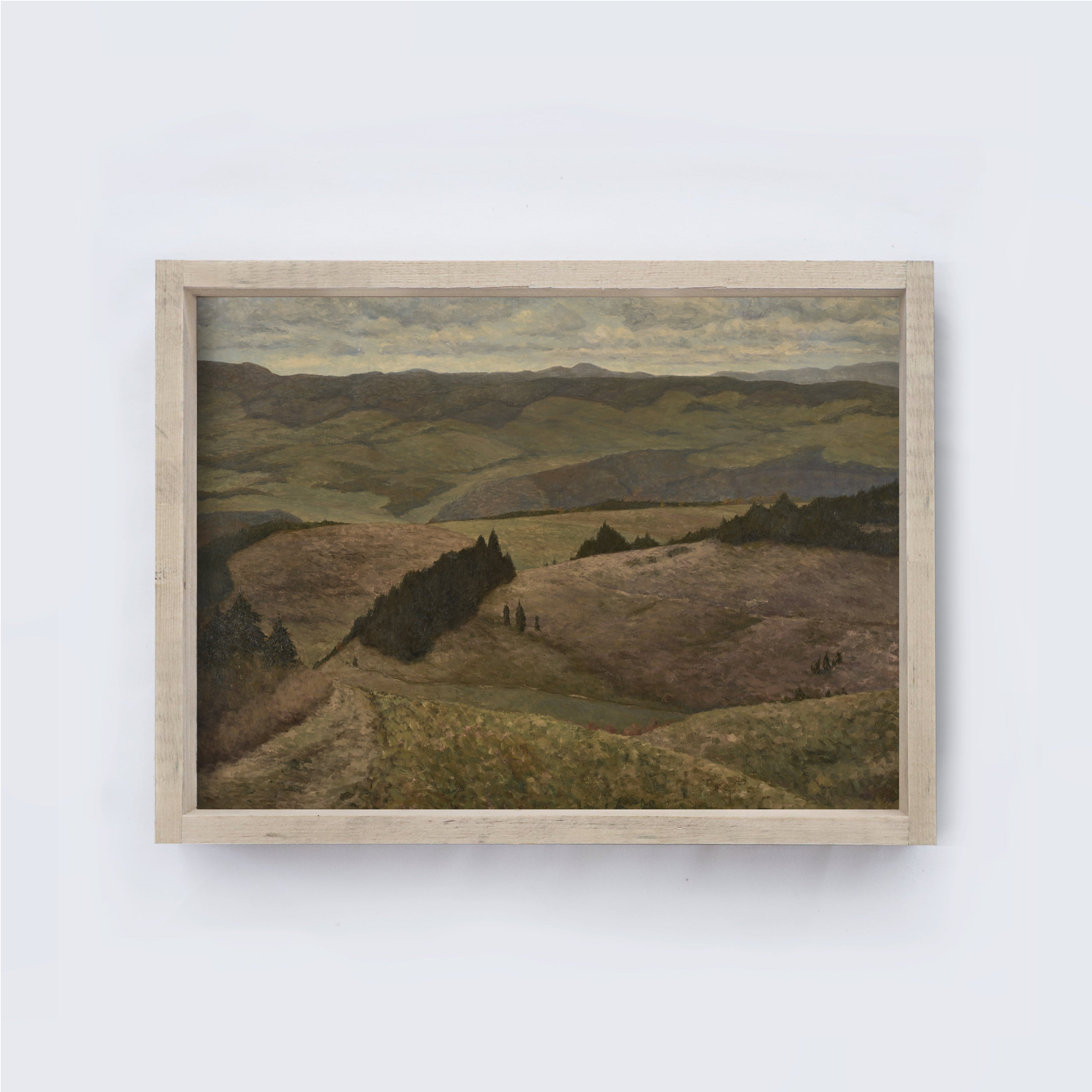 Vintage Landscape Painting A268-0