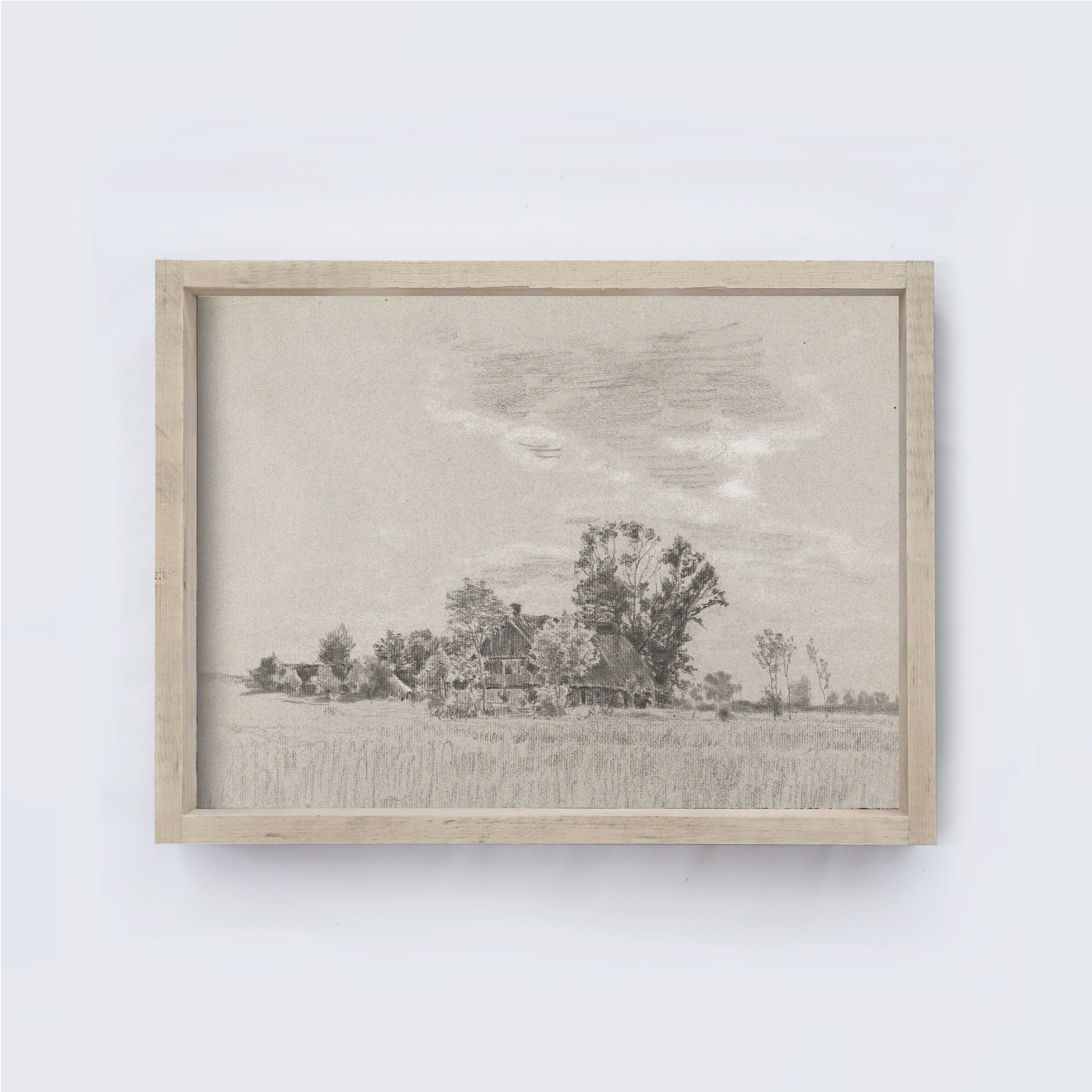 Vintage Countryside Sketch A273-1