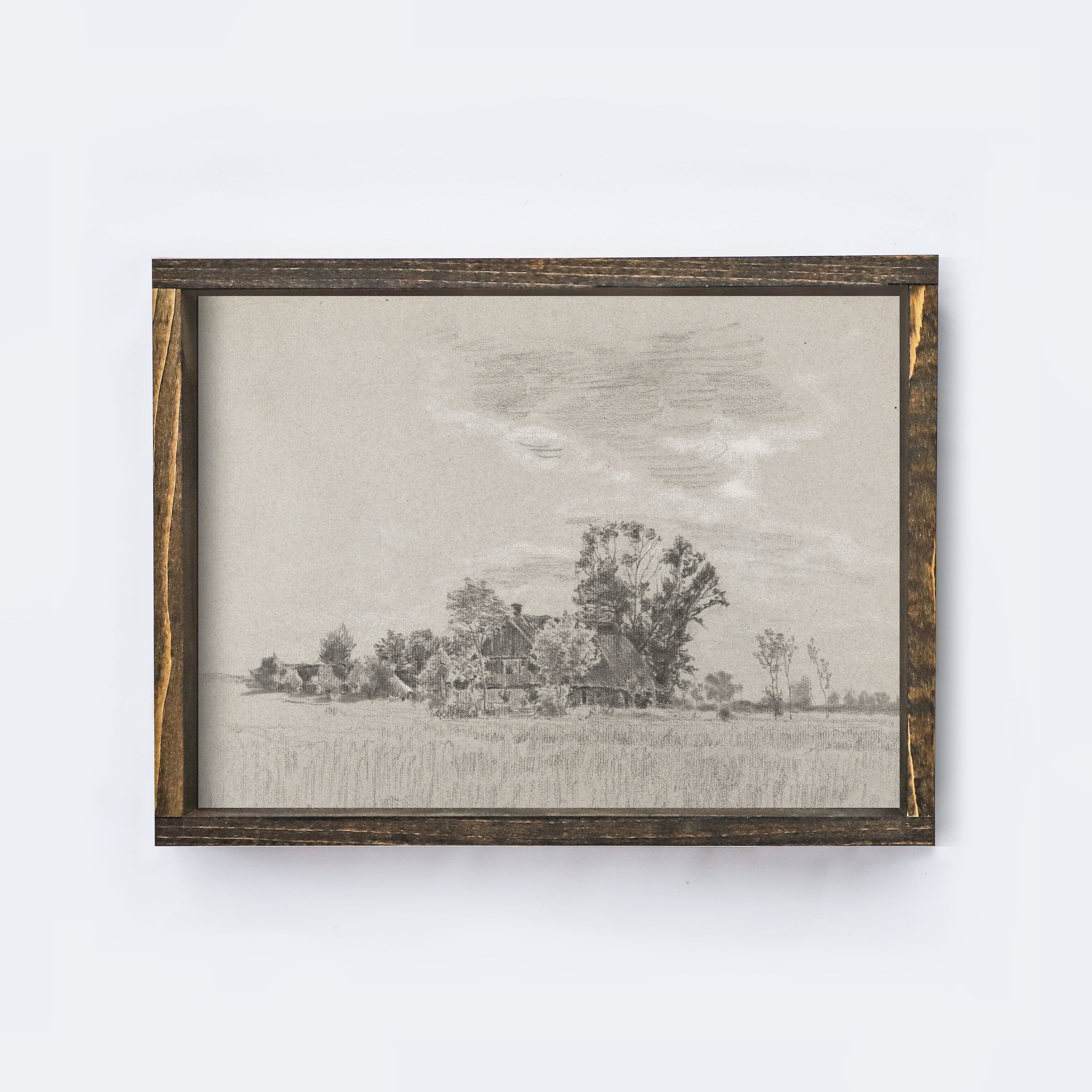 Vintage Countryside Sketch A273-2