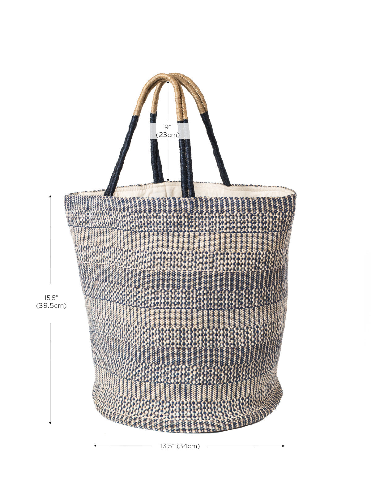 Dobi Shoulder Tote - Blue-4