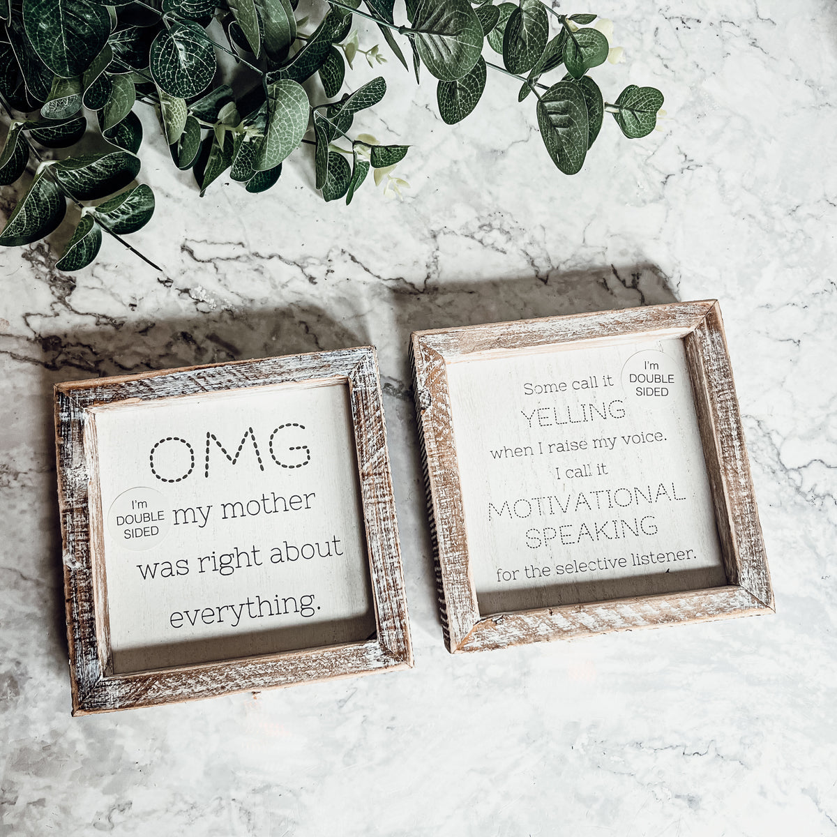 OMG Mom - Double Sided 6"-12