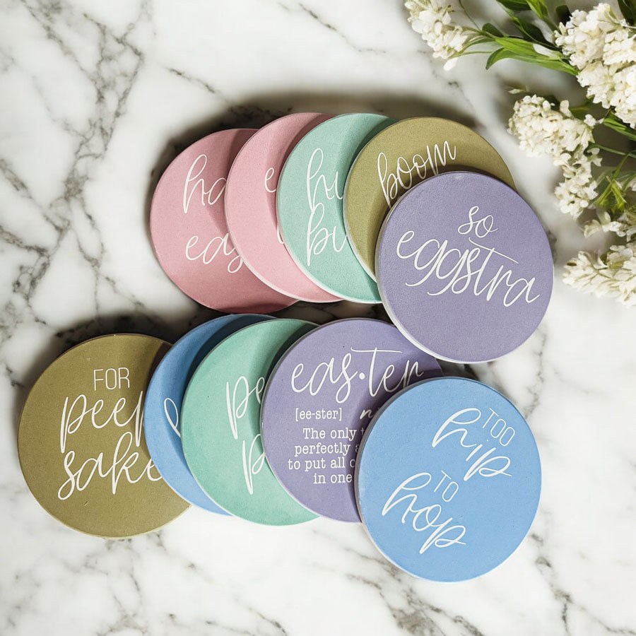 Easter + Spring Coasters-0