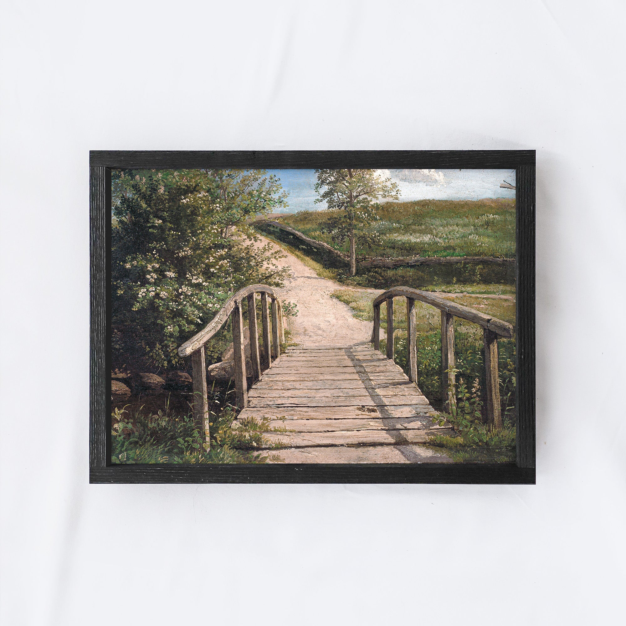 European Countryside With Bridge A33-2