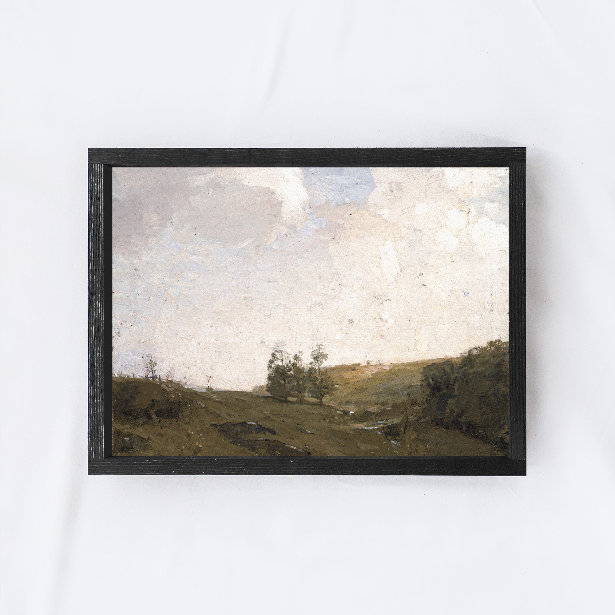 Hills And A Pasture Landscape Painting A67-2