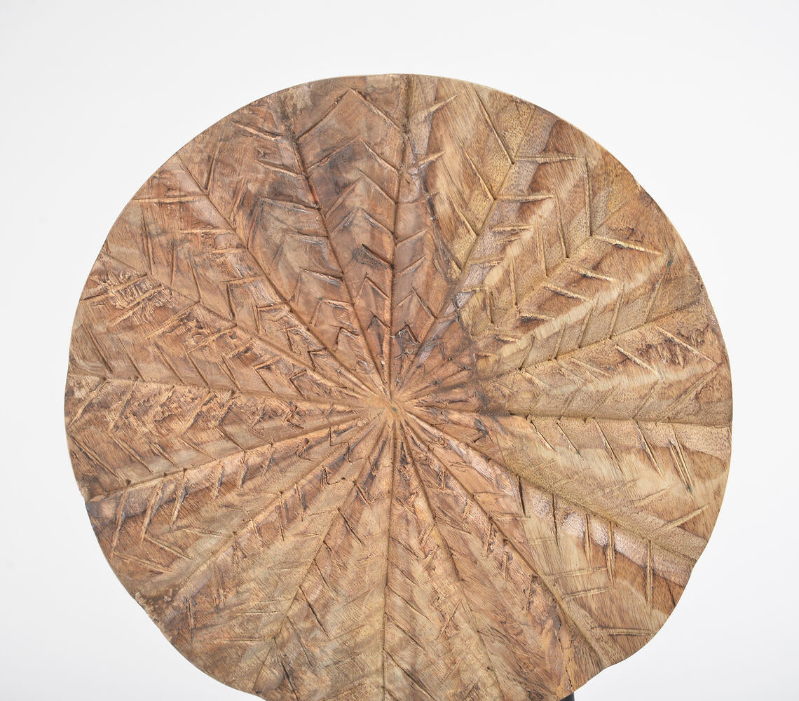 Chevron Cuts Decorative Wooden Stickler-2