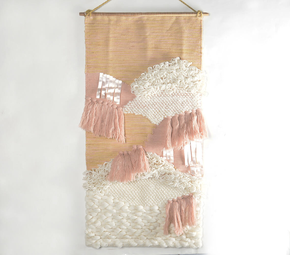 Handwoven & Tufted Wall Hanging-0