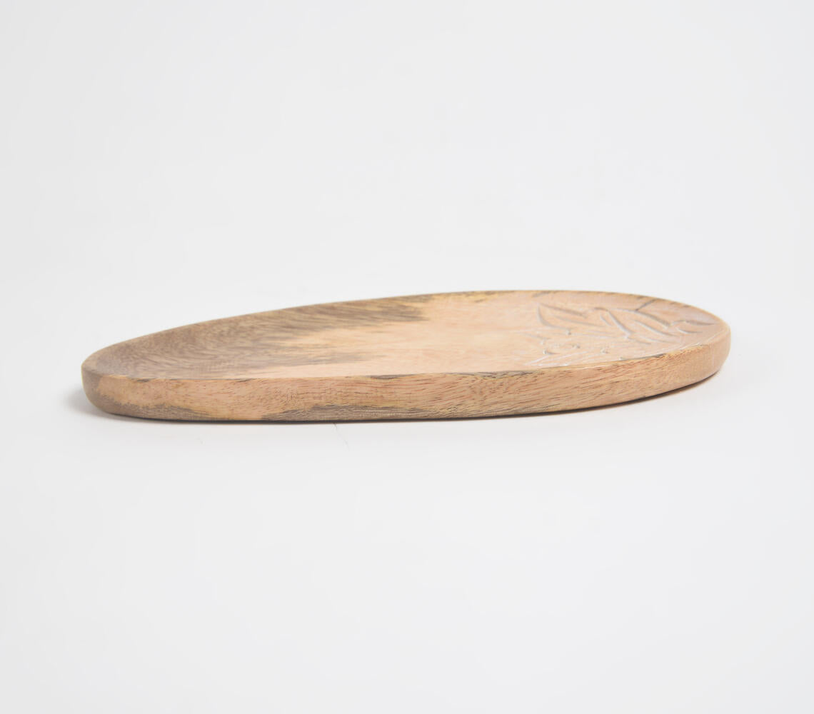 Classic Natural Wood Platter-2