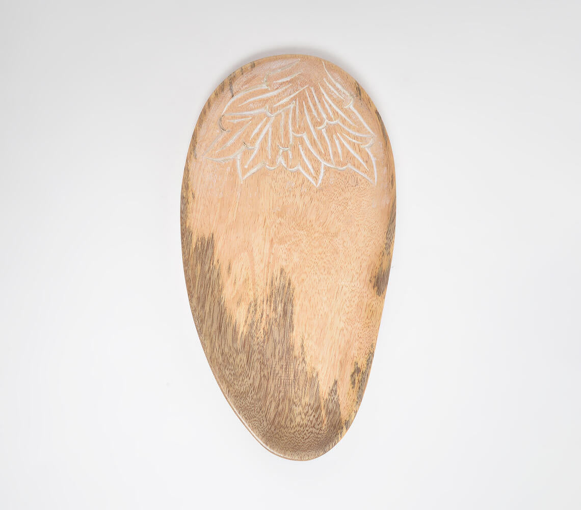 Classic Natural Wood Platter-3