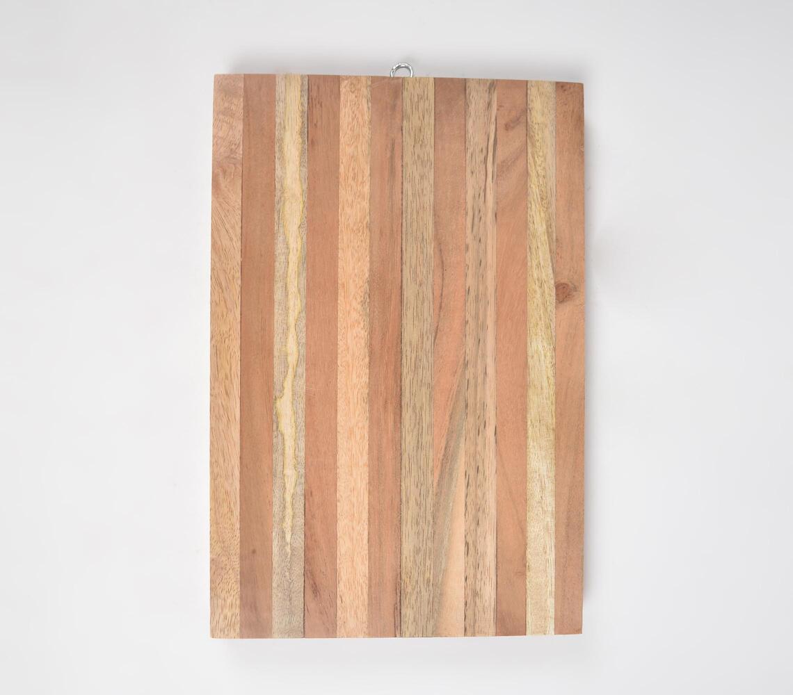 Striped Acacia & Mango Wood Chopping Board-3