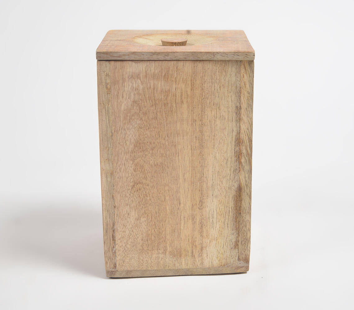Classic Wooden Kitchen Jar-2