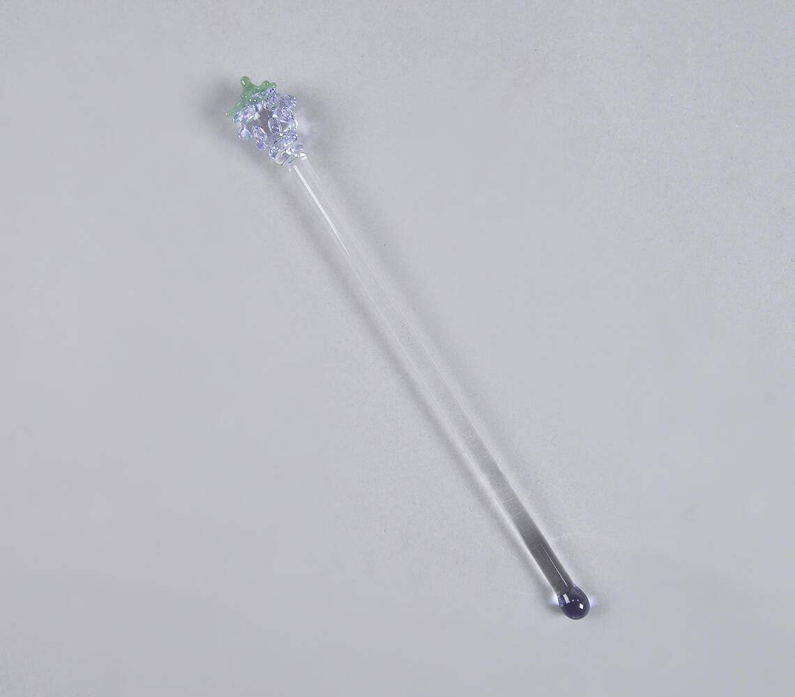 Grape Glass Beverage Stirrer-1
