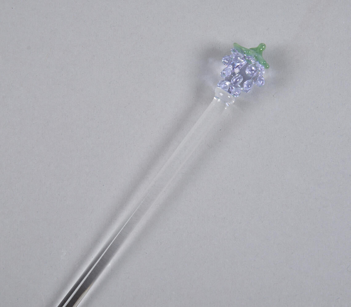 Grape Glass Beverage Stirrer-2