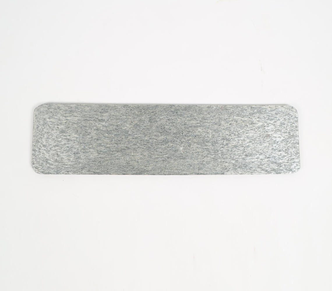 Hand carved Narrow Slate Tray-2