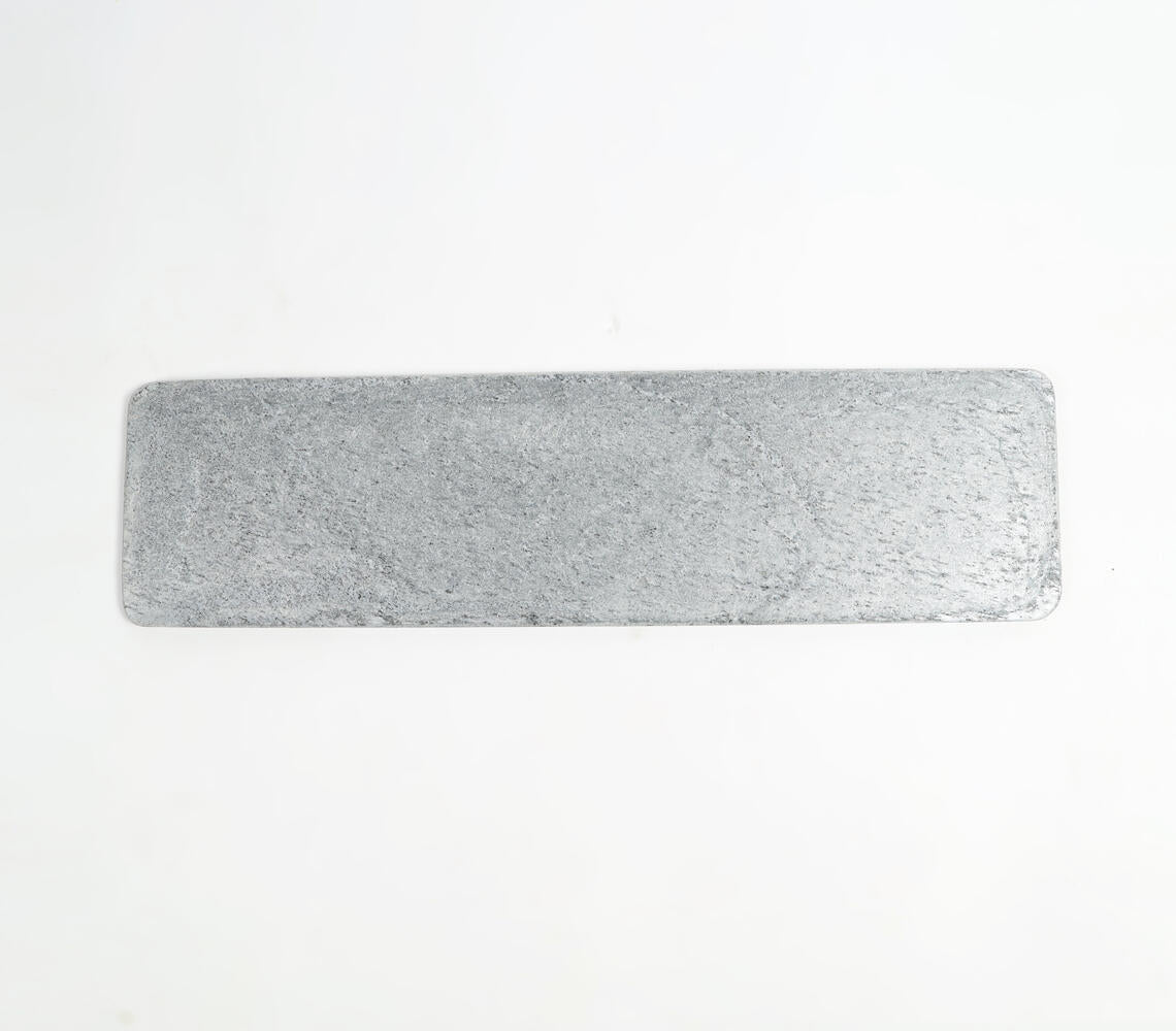 Hand carved Narrow Slate Tray-3