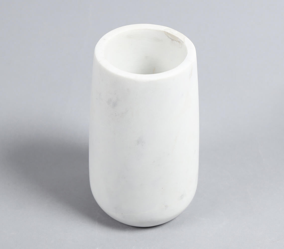 White Marble Classic Cutlery Holder-2
