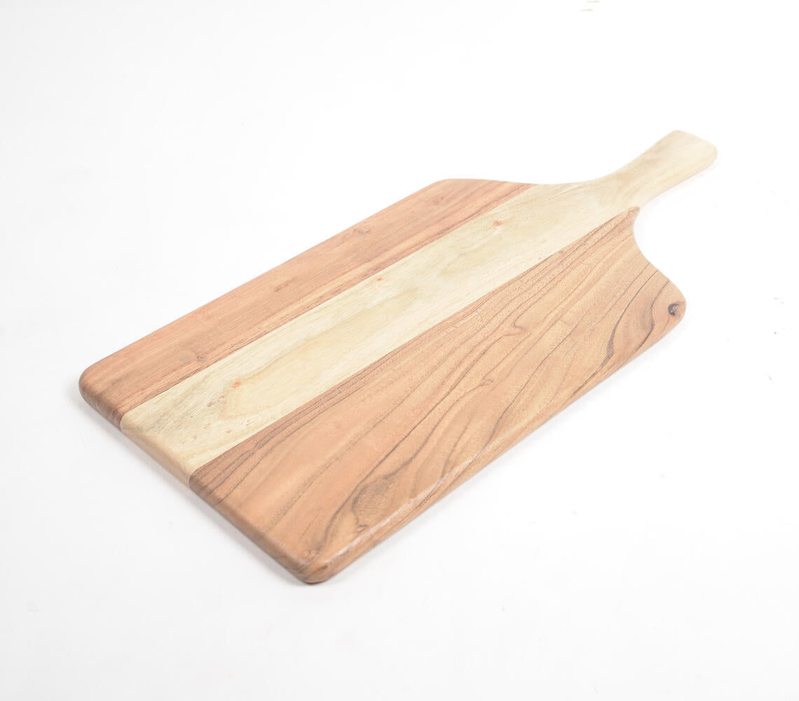 Sleek Raw Wooden Chopping Board-1