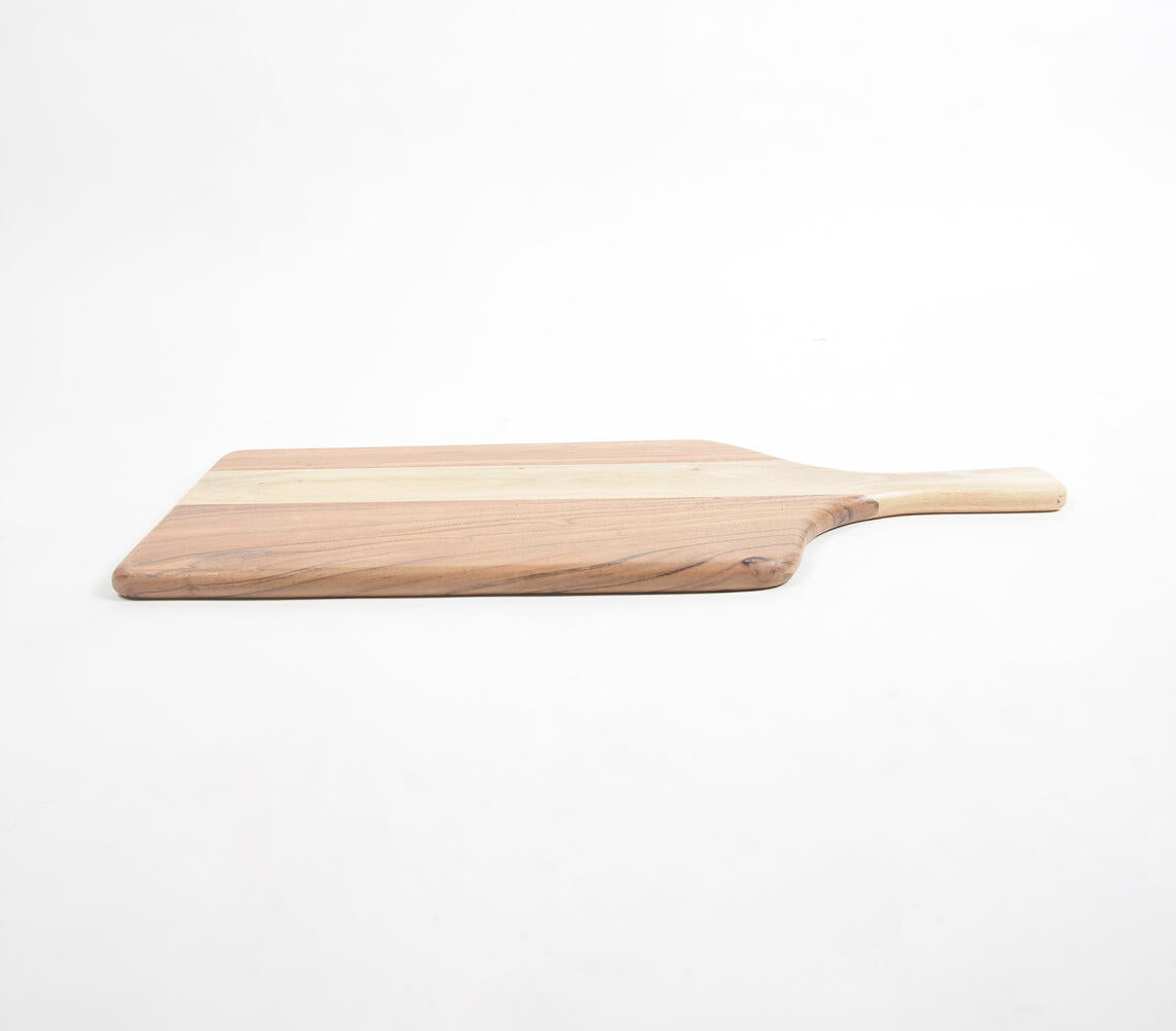 Sleek Raw Wooden Chopping Board-3