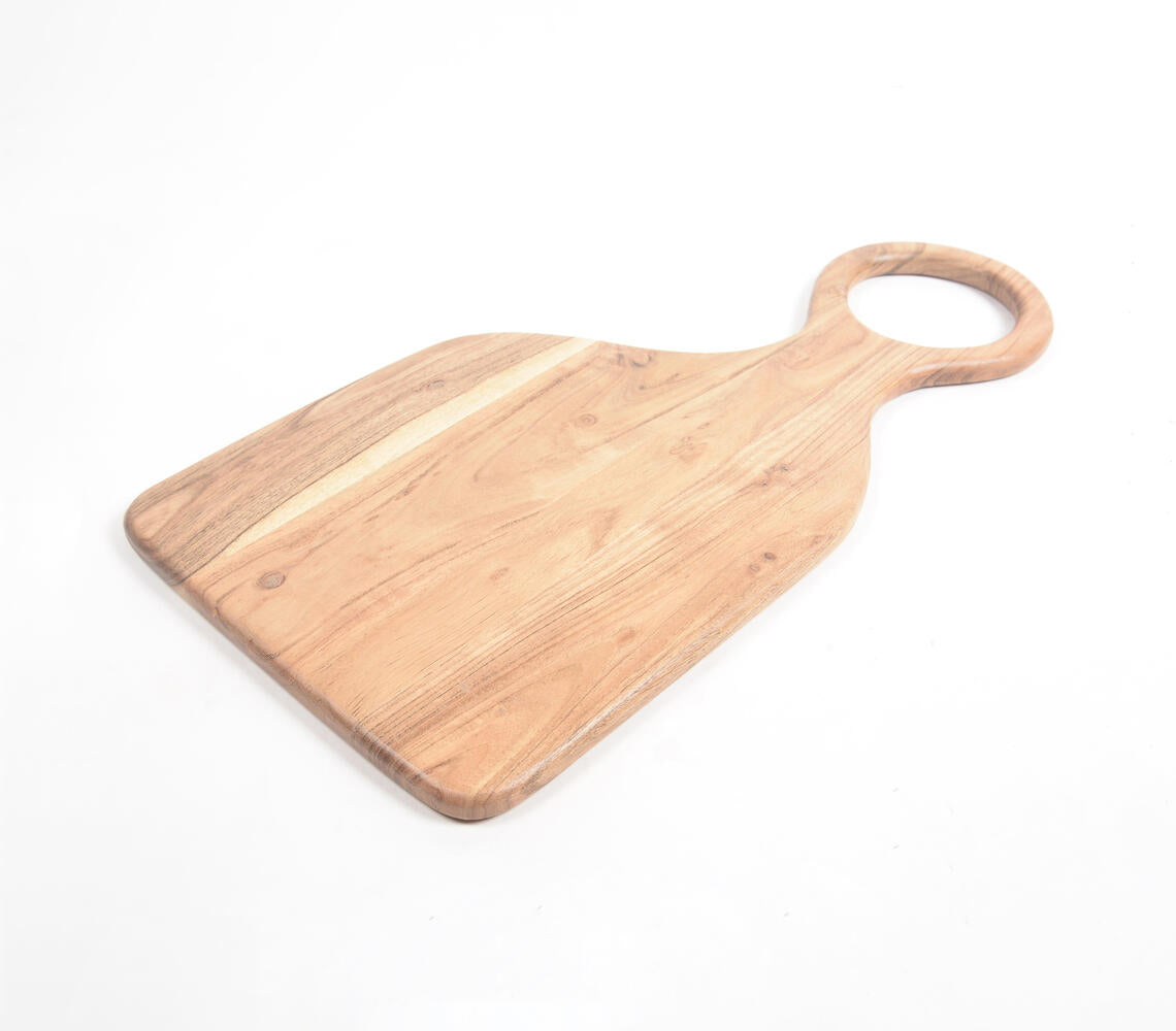 Stylish Raw Acacia Wood Chopping Board Q1-1