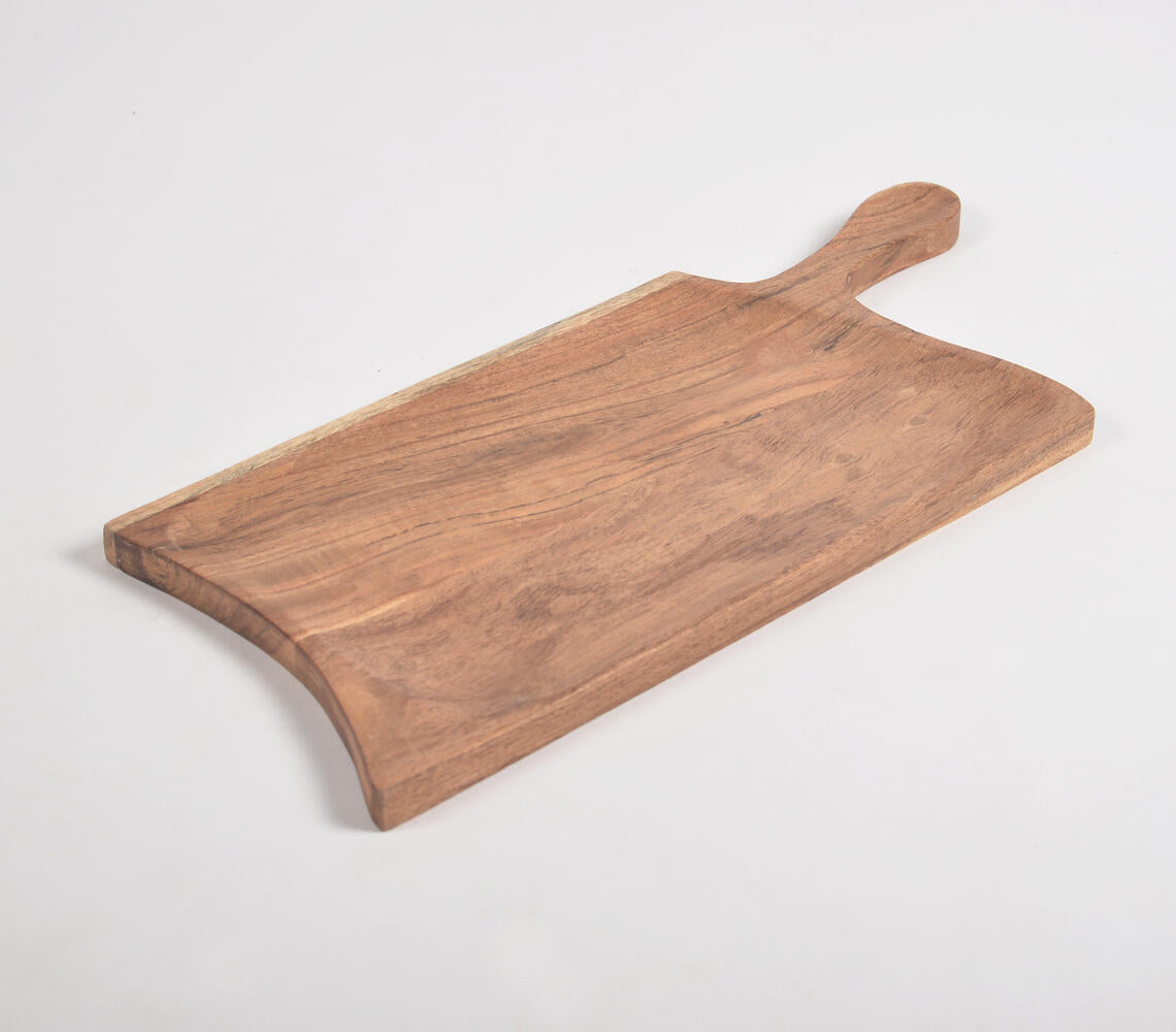 Hand Cut Acacia Wood Chopping Board-2