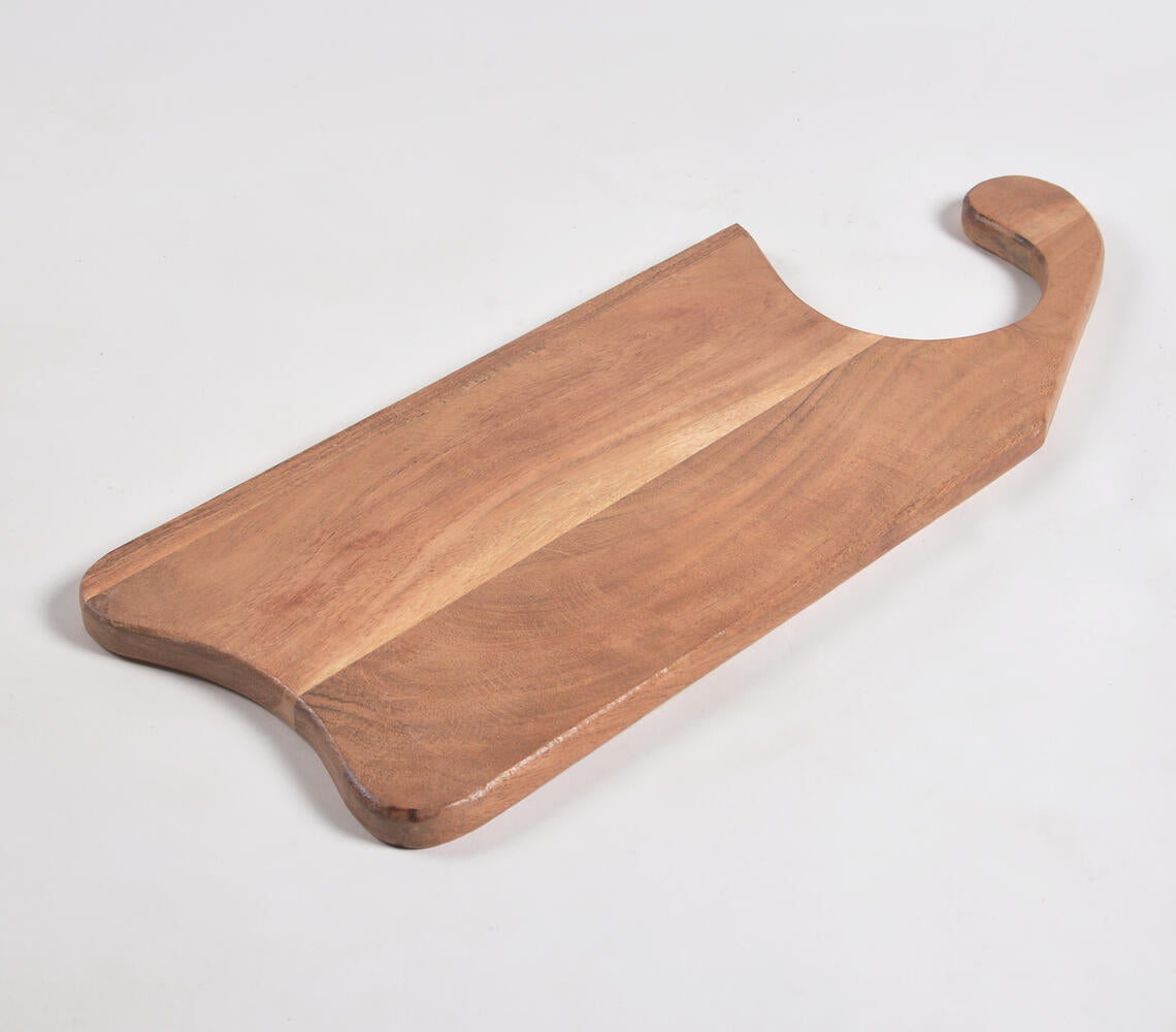 Hand Cut Acacia Wood Chopping Board-2