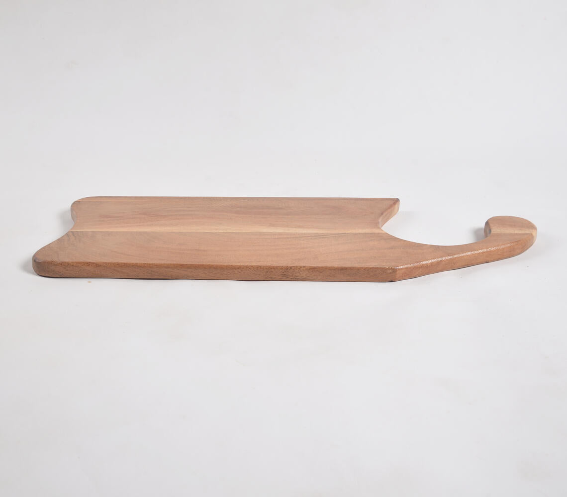 Hand Cut Acacia Wood Chopping Board-3