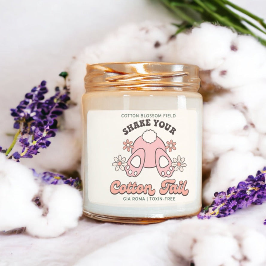 Cotton Blossom Retro Candle-4