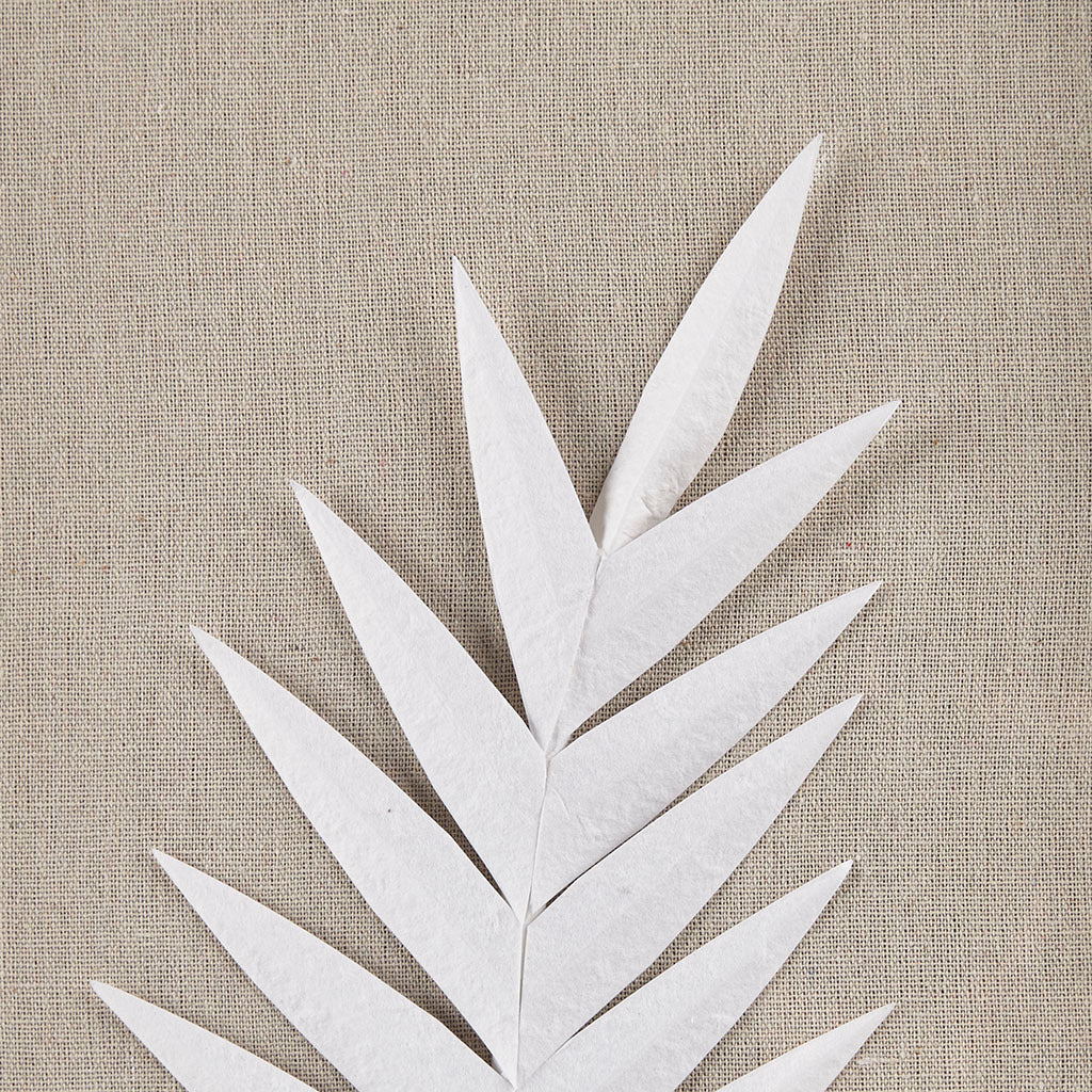Framed Rice Paper Palm Leaves 3-piece Shadowbox Wall Decor-8