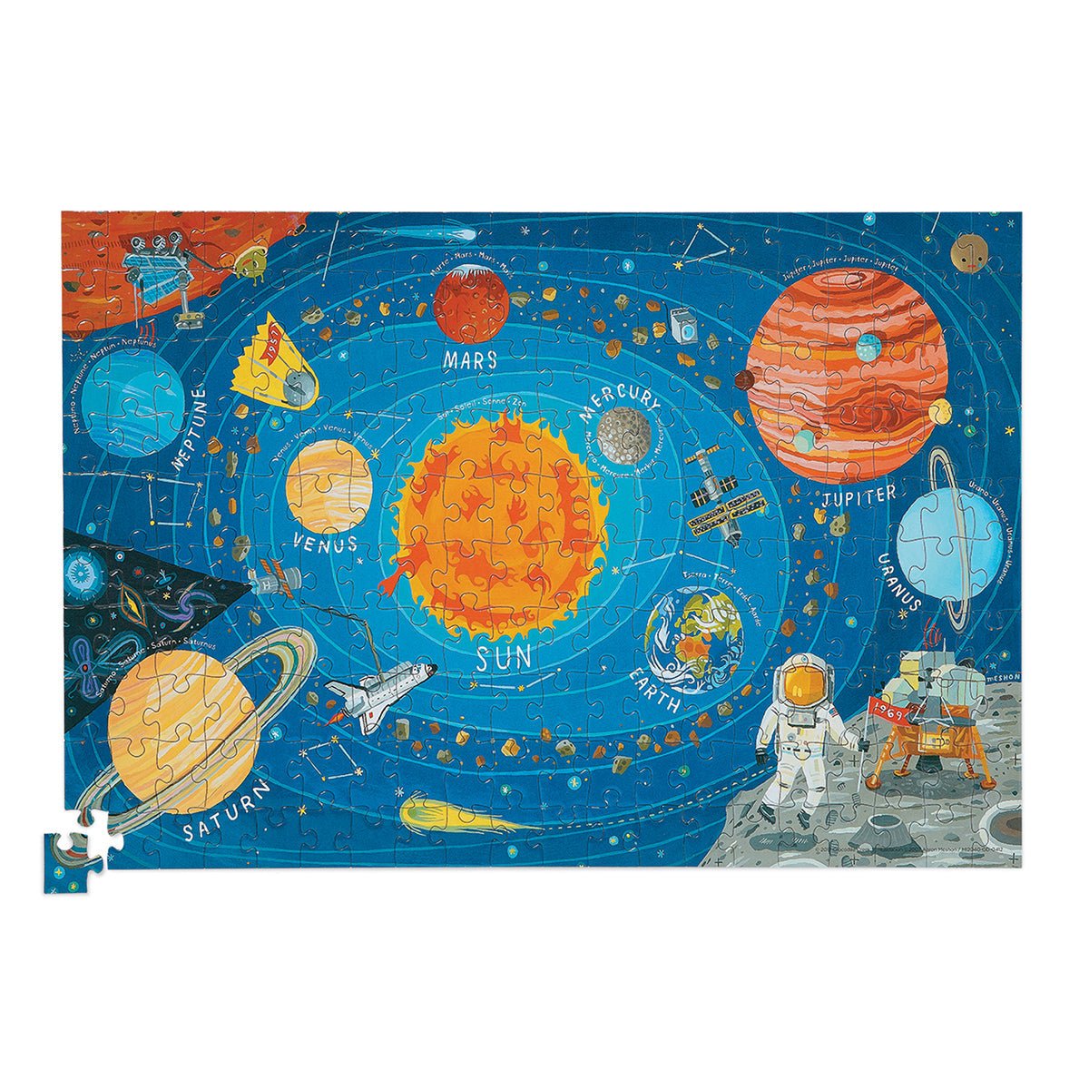 Geography Puzzle & Poster: Space-1