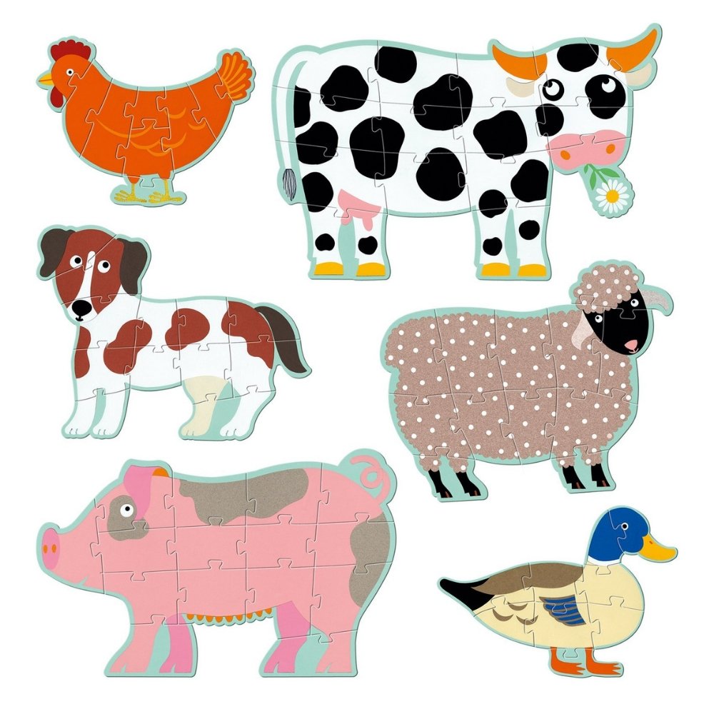 Honoré & Friends Progressive Giant Floor Jigsaw Puzzle-1