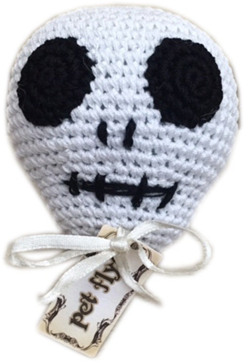 Knit Knacks Organic Cotton Pet& Dog Toys, "Fall Group" (Options: Football, Dracula, Bat Damon, Skully, Franky Monster, Pumpkin, Pumpkin Pie)-4