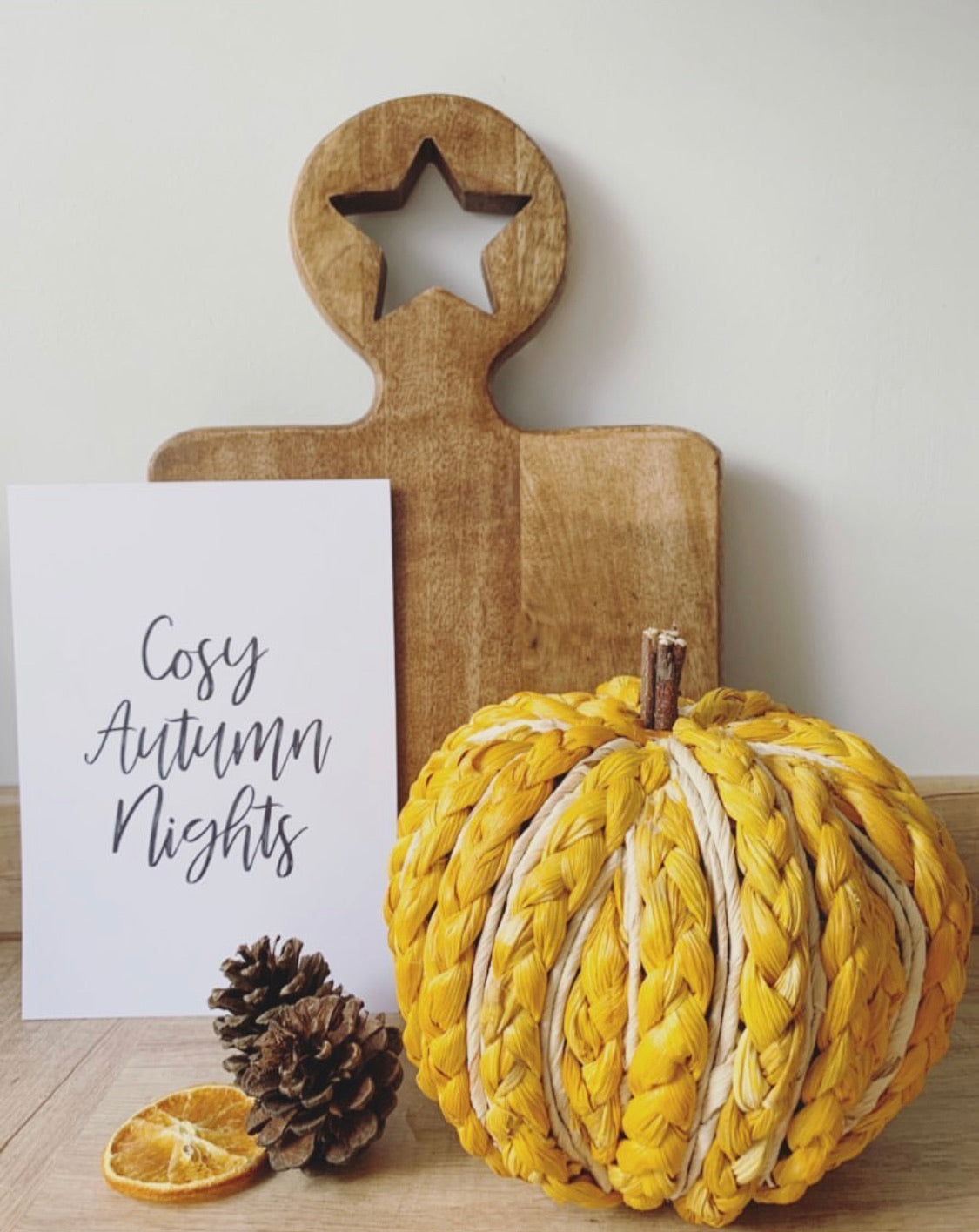 Cosy Autumn Nights Autumn Seasonal Wall Home Decor Print-4