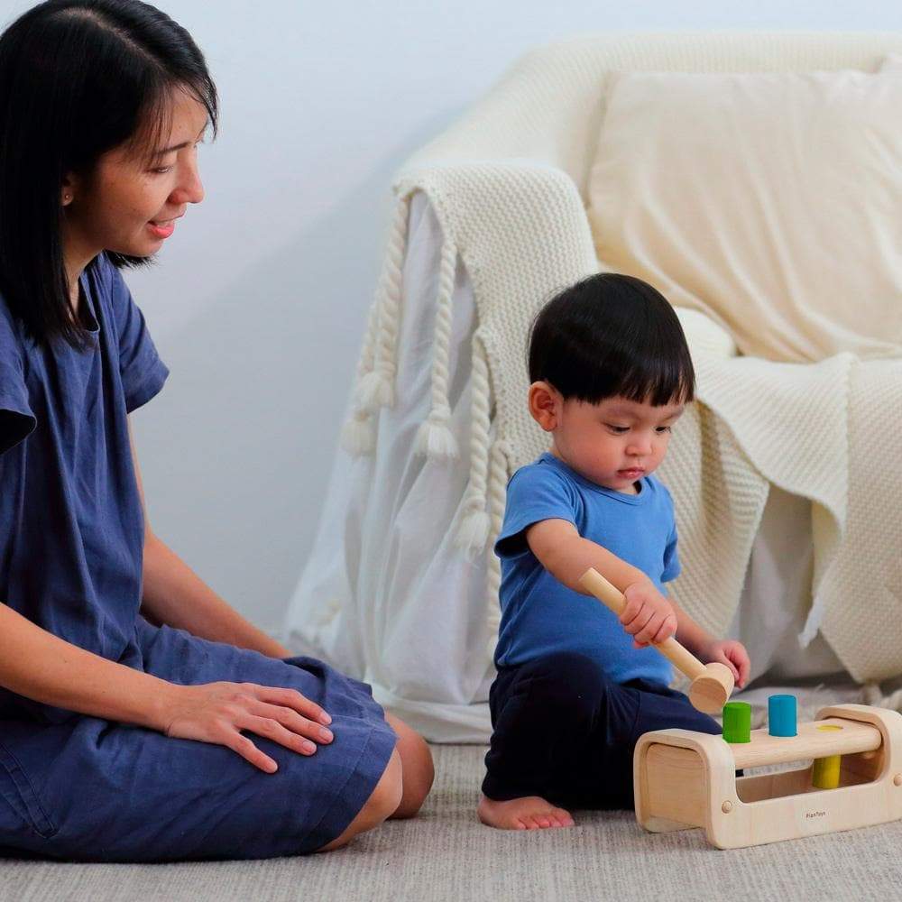 PlanToys Pounding Bench-4