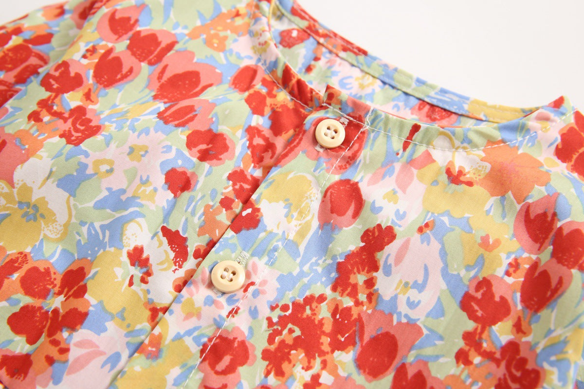 Baby Girl 1pcs Flower Pattern Long Sleeved Fashion Hot Selling Bodysuit Onesies & Headband-11