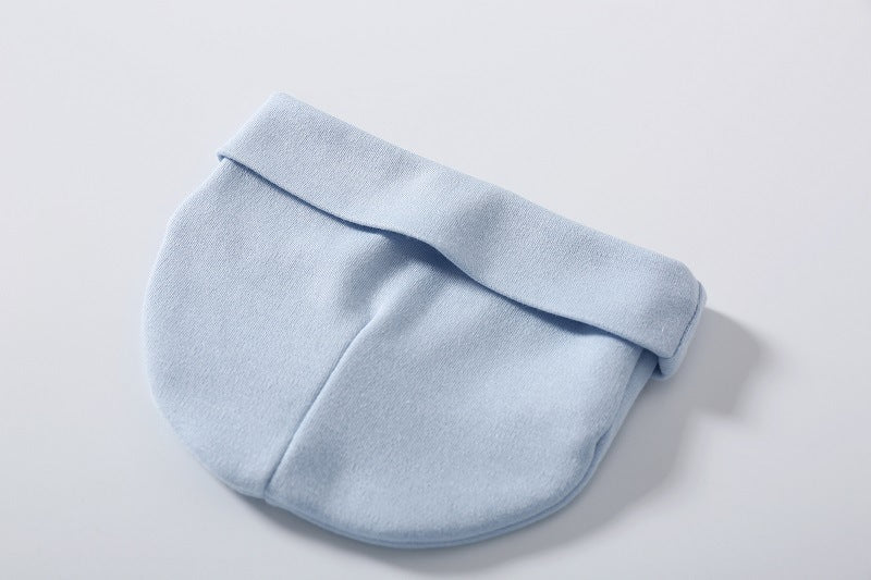 Baby Solid Color Double Dome Hat Tire Cap Thermal Caps-12